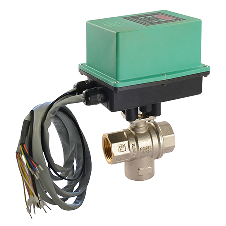 VALVOLE MOTORIZZATE MISCELATRICI PR CON MODBUS PER PANNELLI RADIANTI